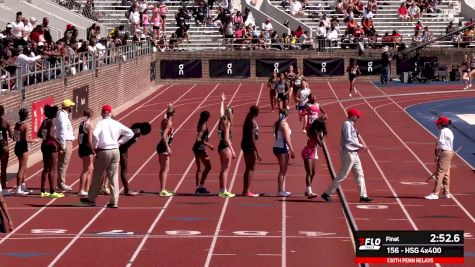 Watch High School Girls 4x400 Relay Prelims (Event 156) At 2026 Penn Relays