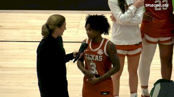 Texas WBB Rori Harmon MVP Post-Game Interview | 2024 Gulf Coast Showcase