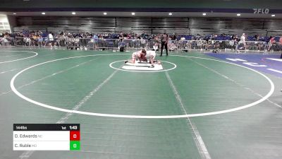 144 lbs Round Of 32 - Donovan Edwards, NC vs Chance Ruble, MO