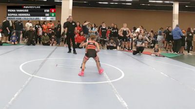 42-44 lbs Champ. Round 3 - Valeria Gutierrez, Gracie Barra Westchase Wrestling Club vs Ruby Kate Richards, Texas Select Wrestling
