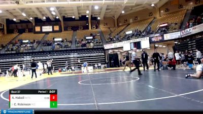 174 lbs Champ. Round 1 - Christian Robinson, Pratt Community College vs Ashton Habeil, Northwest Kansas Technical College