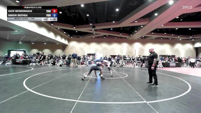 165 lbs Cons. Round 2 - Jack McMonagle, Pennsylvania vs Simon Bethea, Pennsylvania
