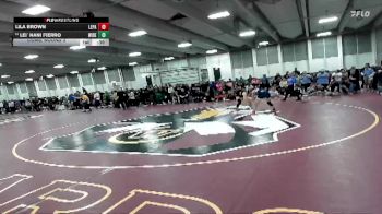 115 lbs Cons. Round 3 - Lila Brown, Lewis-Palmer vs Lei` Nani Fierro, Widefield