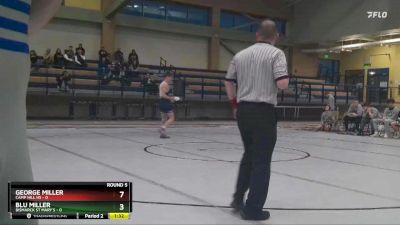 132 lbs Jude Leingang, Bismarck St Mary`s vs Braxton Wolgemuth, Camp Hill Hs