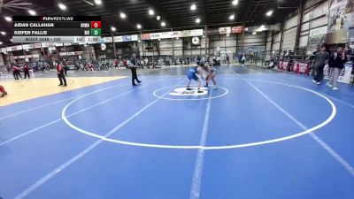 150 lbs 1st Place Match - Aidan Callahan, Black Hills Wrestling Academy vs Kiefer Fallis, Montana Disciples