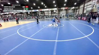 150 lbs 1st Place Match - Aidan Callahan, Black Hills Wrestling Academy vs Kiefer Fallis, Montana Disciples