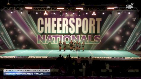 Premier Performance - Valor [2026 L1.1 Youth - PREP - D2 - A Day 1] 2026 CHEERSPORT National All Star Cheerleading Championship