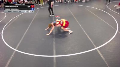 165 lbs Champ. Round 1 - Haden Mulvihill vs Damien Davison, Flat Earth Wrestling Club
