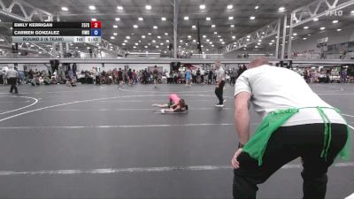 50 lbs Round 3 (6 Team) - Emily Kerrigan, 757 SIRENS vs Carmen Gonzalez, FIWC Sassy Lassies Angels