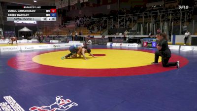 70kg Cons. Round 1 - Zubail Dzhabrailov, Edmonton Wrestling Club vs Casey Harkley, Guelph Wrestling Club