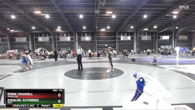 70 lbs Round 2 - Ezequiel Gutierrez, SBTC vs Emrik Crandell, Mogollon