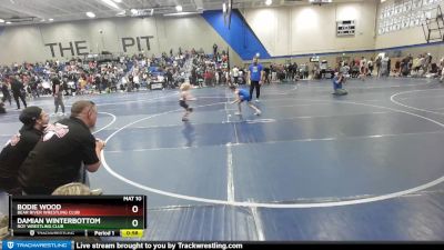 53 lbs Round 3 - Bodie Wood, Bear River Wrestling Club vs Damian Winterbottom, Roy Wrestling Club