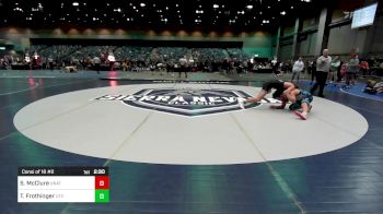 149 lbs Consi Of 16 #2 - Smokey McClure, UNATT-Utah Valley vs Tanner Frothinger, Utah Valley