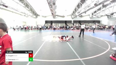 74-J2 lbs Semifinal - Gavin Dugan, Souderton Youth Wrestling vs Joey Cannavo, Motion