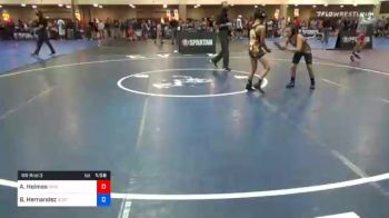 77 kg Prelims - Aj Holmes, New Jersey vs Bruno Hernandez, Scottsbluff Wrestling Club