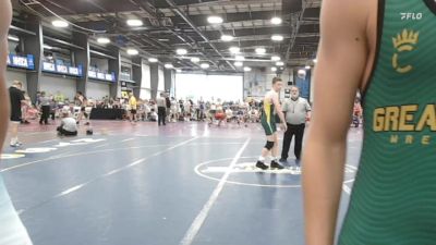 142 lbs Rr Rnd 1 - Colton Gearl, Shore Thing Surf vs Aaron McDonald, Great Bridge Wrestling Club