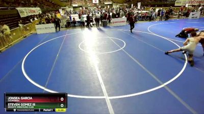 165 lbs Quarterfinal - Jonsea Garcia, California vs Steven Gomez Iii, Granite Wrestling Club