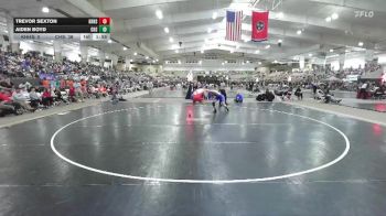 157 lbs Semis & 1st Wb (8 Team) - Aiden Boyd, Cleveland High School vs Trevor Sexton, Knoxville Halls High School