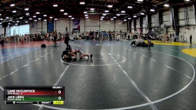 60 lbs Rd# 4- 2:00pm Friday Final Pool - Jace Liera, Rough House vs Lane McClintock, Iowa Black