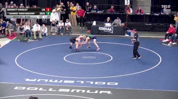 Champ. Round 1 - Garret Westendorf, Kimball/White Lake/Platte-Geddes vs Bennett Kinsley, Lyman