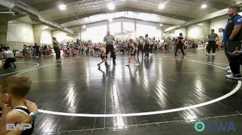 40 lbs Round Of 16 - Lane Carrier, Raw Wrestling Club vs Zeke Dunlop, Team Tulsa Wrestling Club