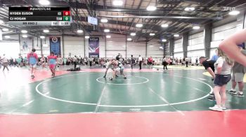 160 lbs Rr Rnd 2 - Nyden Euson, ICE Wrestling Blue vs Cj Hogan, Team RJN