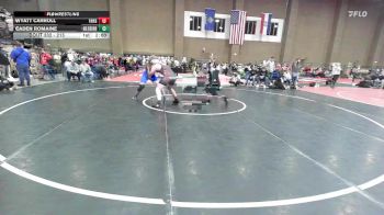 215 lbs Champ. Round 1 - Caden Romaine, Hillsboro vs Wyatt Carroll, Thompson