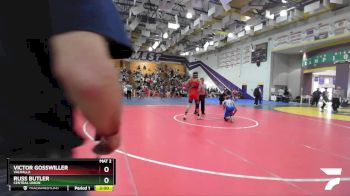 190 Boys Champ. Round 2 - Russ Butler, Central Union vs Victor Gosswiller, Valhalla