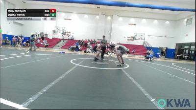 132 lbs Consolation - Max Morgan, Marlow Outlaws vs Lucas Yates, Newcastle Youth Wrestling