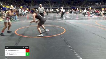 125 lbs Rd 6 - Consi Of 4 - Farrah Henderson, Canon McMillan vs Emileigh Harper, Conneaut