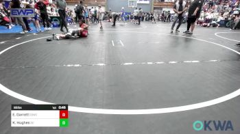 85 lbs Round Of 16 - Ely Garrett, D3 Wrestling Cluib vs Kaden Hughes, Del City Little League