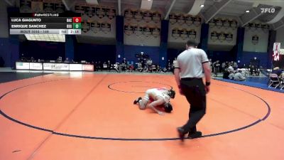 149 lbs Champ. Round 1 - Enrique Sanchez, Bluefield State vs Luca Giagunto, Belmont Abbey