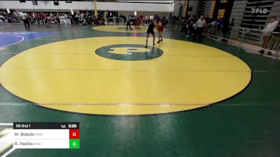 165D lbs Rr Rnd 1 - Michael Bobola, Harvard vs Roberto Padilla, Binghamton