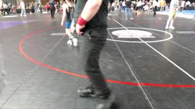 77-81 lbs Quarterfinal - Hannah Johnson, Askeo International Mat Club vs Sonja Hartle, Steelclaw Wrestling Club