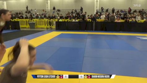 Peyton Leigh Letcher vs Sharon Meguira Rachel 2024 World IBJJF Jiu-Jitsu No-Gi Championship