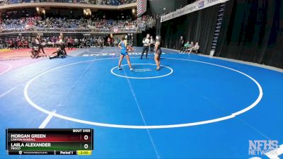 5A 145 lbs Quarterfinal - Laiila Alexander, Frisco vs Morgan Green, Canyon Randall