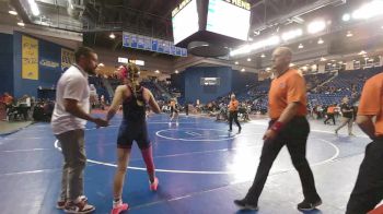 105 lbs Cons. Round 5 - Izzy Fetty, Washington vs Evelyn Norman, Dobyns-Bennett