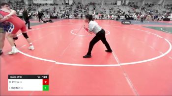 220 lbs Round Of 16 - Dylan Pitzer, PA vs Luke Shelton, VA