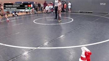 105 lbs 3rd Place Match - Alijah Valerio, Cougar Wrestling Club vs Maximus Bartlett, 208 Badgers Wrestling Club