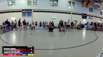 100 lbs Round 1 - Ramon Sierra, The Fort Hammers Wrestling vs Karson Bachelder, Maurer Coughlin Wrestling Club