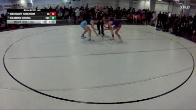 103 lbs Champ. Round 2 - Camden Kouba, Concordia Wrestling Club vs Kennady Krienert, Norfolk Girls