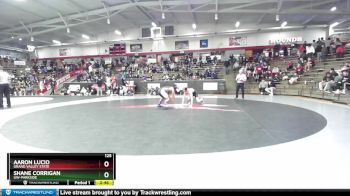 125 lbs Cons. Semi - Shane Corrigan, UW-Parkside vs Aaron Lucio, Grand Valley State