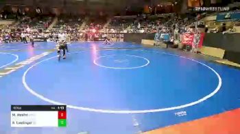 90 lbs Rd Of 16 - Maverick Hoehn, MCWC vs Anson Lastinger, USA Gold