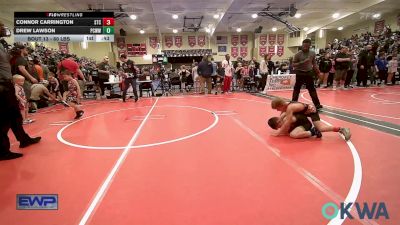 60 lbs Round Of 16 - Connor Carrington, Sallisaw Takedown Club vs Drew Lawson, Ponca City Wildcat Wrestling