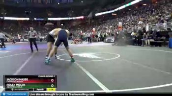 Champ. Round 1 - Jackson Masek, Lincoln Lutheran vs Reilly Miller, Aquinas Catholic