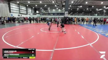 116 lbs Quarterfinal - John Winkler, Fredericksburg vs Keith Fernandez, Granby
