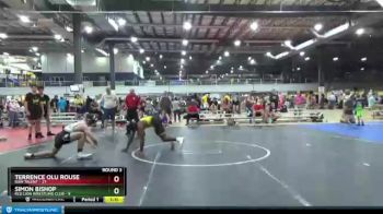 160 lbs Round 3 (3 Team) - Simon Bishop, RED LION WRESTLING CLUB vs Terrence Olu Rouse, RAW TALENT