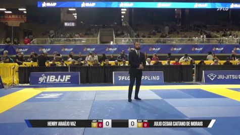 Julio Cesar Caitano De Morais vs Henry Araújo Vaz 2026 Pan Jiu Jitsu IBJJF Championship