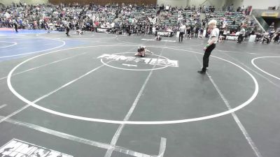 57 lbs Quarterfinal - Mattix Borden, The Rock Of Redmond vs Anakin Ross, Greenwave Youth WC