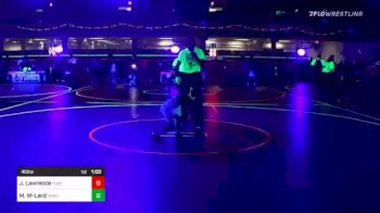 46 lbs Quarterfinal - Julian Lawrence, Punisher Wrestling Company vs Myles McGinnis-Lard, Hard Drive